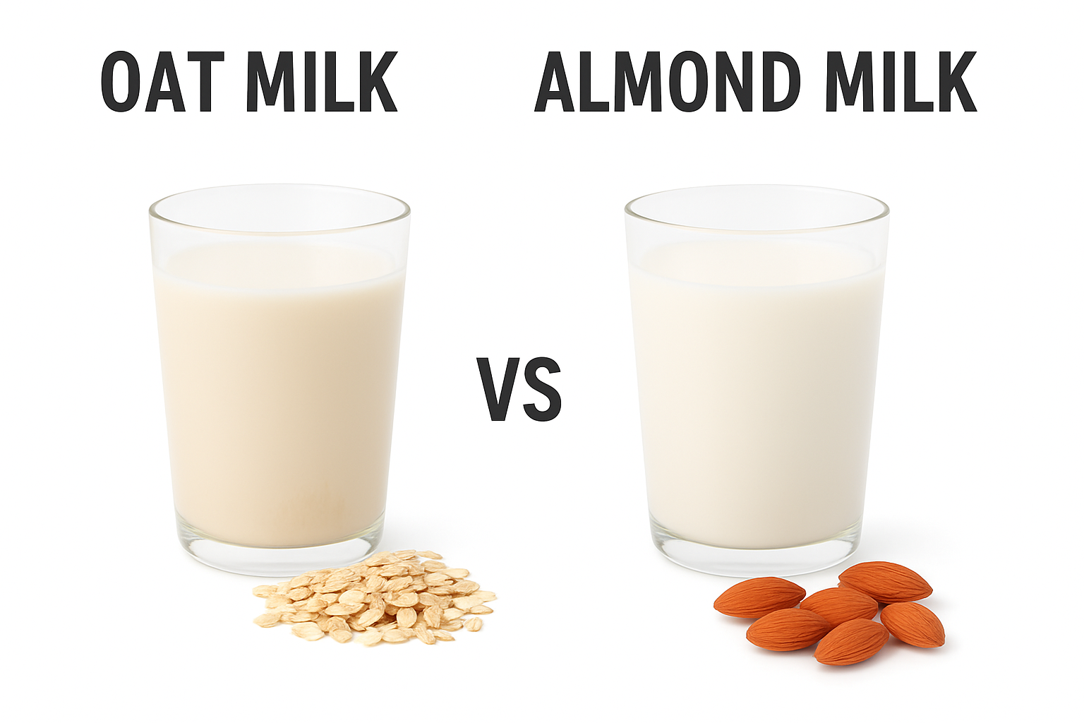 Oat Milk vs Almond Milk Which is Better for You