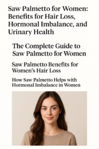 Saw Palmetto for Women: A Comprehensive Guide to Its Benefits