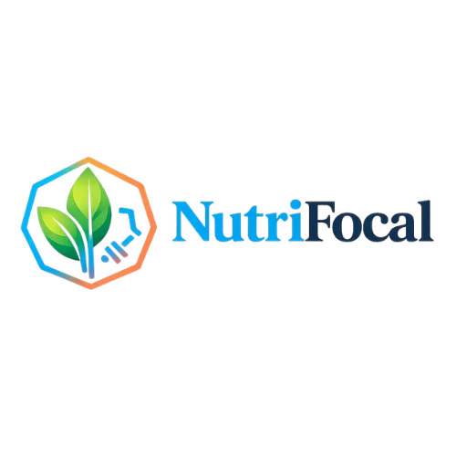 NutriFocal logo – smart nutrition, fitness and beauty wellness guides